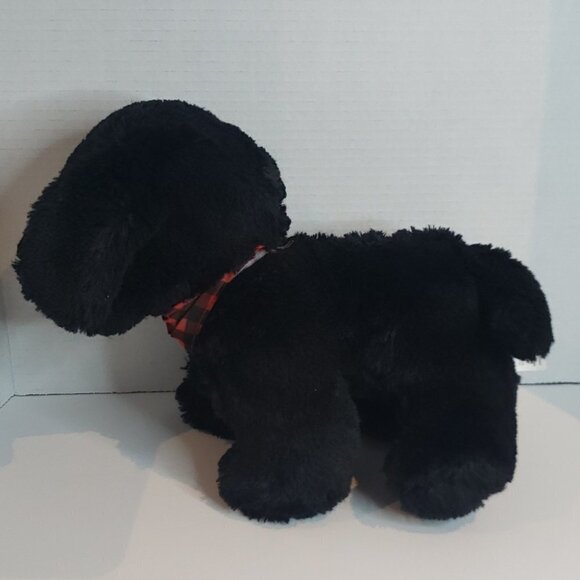 Unbranded Fairmont Le Chateau Montebello Plush Stuffed Animal Black  Dog 13"l - Picture 5 of 10